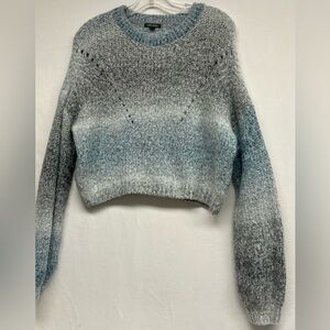 Wild Fable Ombre Fuzzy Cropped Sweater - Grey & Blue
Brandy Melville Vibe